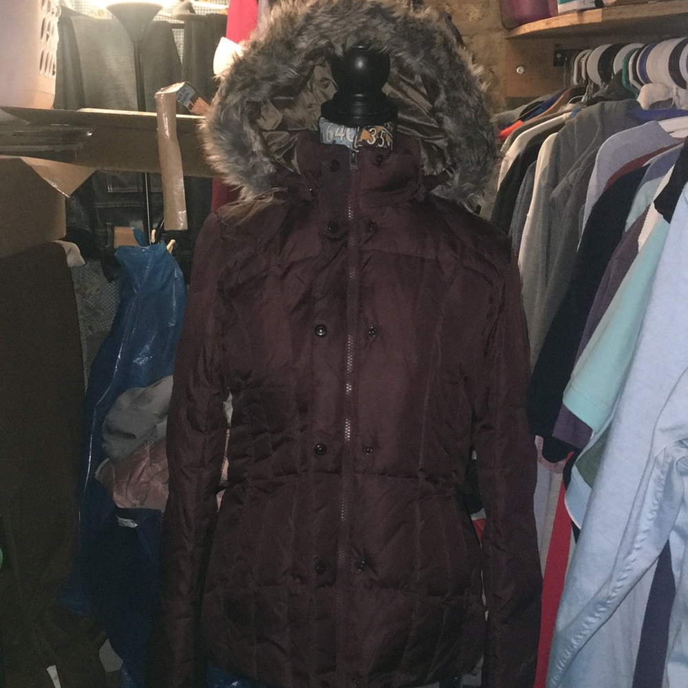 Eddie Bauer down puffer jacket